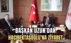 Elvanpazarcık Belediye Başkanı Uzun'dan Vali Hacıbektaşoğlu'na ziyaret