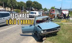 Çaycuma'da feci kaza! 1 ölü 1 yaralı