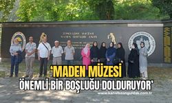 Saadet Partisi heyeti Maden Müzesini ziyaret etti