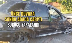 Alaplı'da  trafik kazası:  1 yaralı