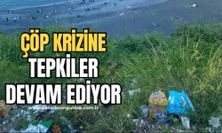 Zonguldak’ta çöp krizi devam ediyor