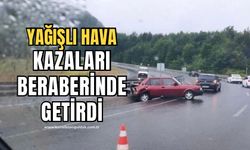 Zonguldak-Ereğli yolunda kaza!