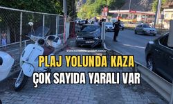 Ereğli-Alaplı yolunda kaza! Yaralılar var