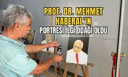 Prof. Dr. Mehmet Haberal serginin baş köşesinde yer aldı