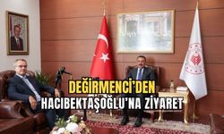 Başmüfettiş İsmail Değirmenci Vali Hacıbektaşoğlu'nu ziyaret etti