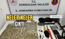 Jandarma göz açtırmadı: Defineciler yakalandı!