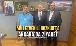 İsmail Ünlü ve Tekin Coşkun'dan Saffet Bozkurt'a ziyaret