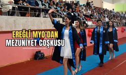 Ereğli Kepez Kampüsünde Mezuniyet Heyecanı