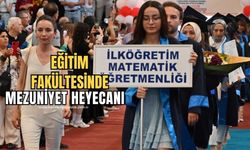 Ereğli Eğitim Fakültesinde Mezuniyet Coşkusu