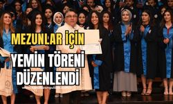 Sağlık Bilimleri Fakültesi mezunları için yemin töreni düzenlendi