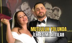 Berat ve Zeynep çifti mutluluk yolunda ilk adımlarını attılar