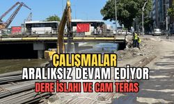 Şehrin havasını değiştirecek: Dere islahı ve Cam teras