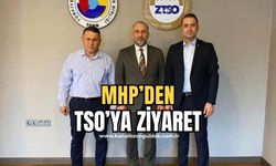 Mustafa Öztürk ve Ümit Uzun’dan TSO Başkanı Demir’e ziyaret