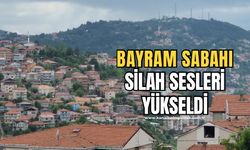 Zonguldak'ta bayram sabahı silah sesleri yükseldi