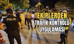 Karadeniz Ereğli'de genel asayiş ve trafik uygulaması yapıldı