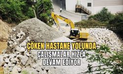 İstinat duvarı için çalışmalar devam ediyor