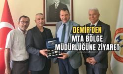 Demir, Balıkesir’de MTA Bölge Müdürlüğü’nü ziyaret etti