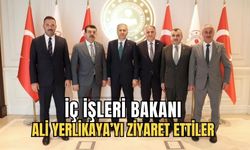 AK Parti heyetinden İç işleri bakanı Ali Yerlikaya'ya ziyaret