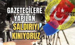 Zonguldak Gazeteciler Cemiyeti Gazetecilere yapılan saldırıyı kınadı!