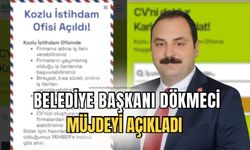 Başkan Altuğ Dökmeci'den bir ilk: Kozlu İstihdam Ofisi hizmete açıldı