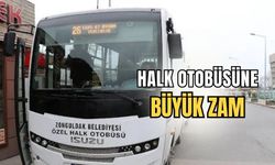 Zonguldak Belediyesi Özel Halk Otobüslerine büyük zam!