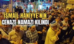 Zonguldak’ta İsmail Haniyye’nin cenaze namazı kılındı