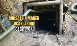 Zonguldak'ta ruhsatsız işletilen maden ocakları kapatıldı