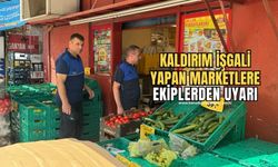 Zabıtadan marketlere denetim