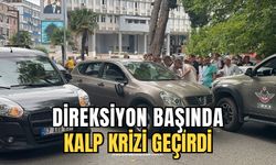 Direksiyon başında kalp krizi geçirdi otomobile çarptı!