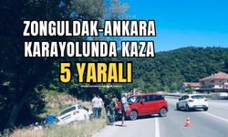 Karayolunda feci kaza: 5 yaralı