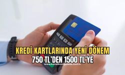 Kredi kartları için 2 yıl sonra değişiklik! Bugün resmen uygulamaya geçiyor