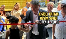 Başkan Erdem kişisel karma resim sergisini açtı