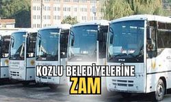 Bir zamda Kozlu belediyelerine işte yeni tarife!