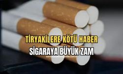 Sigaraya bir  zam  daha