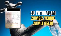 Belediye hem suya zam yaptı hemde zammı geçmiş faturalara yansıttı!