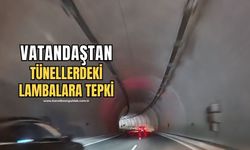 Değirmenağzı tünellerindeki yanmayan lambalara tepki