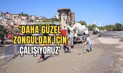 Zonguldak Belediyesi çalışmalarına devam ediyor