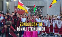 Zonguldak’ta Uluslararası Halk Dansları Rüzgarı Esti