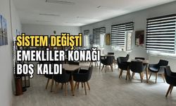 Sistemin değişmesinin ardından Emekliler konağında in cin top oynuyor