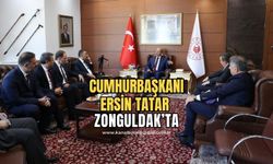 KKTC Cumhurbaşkanı Ersin Tatar Zonguldak'ta