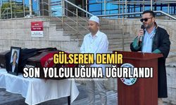 Zonguldak Barosu avukat Gülseren Demir'i son yolculuğuna uğurladı