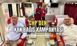 CHP Zonguldak teşkilatı kan bağışı kampanyası başlattı!