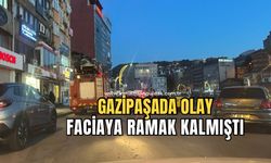 Gazipaşada korku dolu anlar: Facia yaşanacaktı!