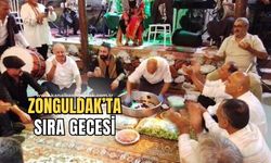 Kozlu’da  düzenlenen Sıra Gecesi katılımcıları eğlenceye doyurdu