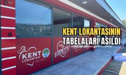 Kent lokantasında sona doğru gelindi: Tabelalar asıldı!