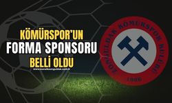 Zonguldak Kömürspor'un forma sırt sponsoru belli oldu