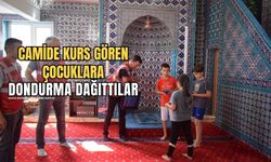 Gazipaşa yardımlaşma ve dayanışma derneği çocuklara dondurma dağıttı