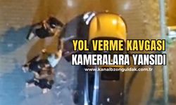 Kozlu’da yol verme tartışması kavgaya dönüştü