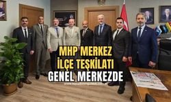 Merkez İlçe Teşkilatı Yönetimi Ankara'da Genel Merkezi ziyaret etti