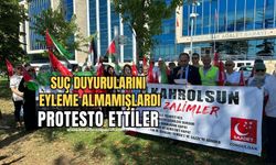 Saadet Partisi'nden adliye önünde eylem! Görevlileri protesto ettiler